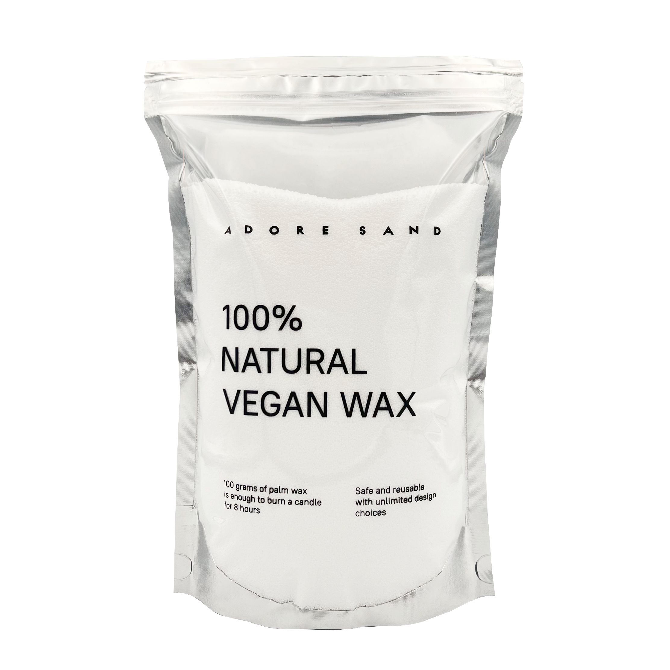 شمعة Adore Sand — وزن ١ كجم مع الفتائل