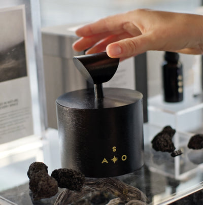 Terra Home Essence NOIR 1 — Hand-Forged Lava Stone Diffuser
