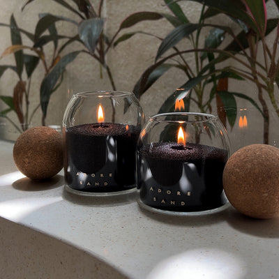 Orchid Set Charcoal gift box packaging by Adore Sand