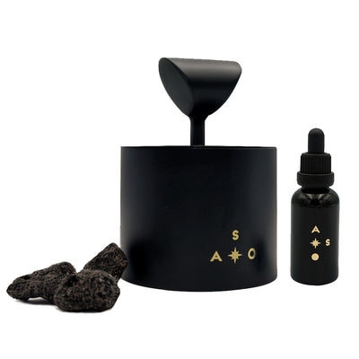 Terra Home Essence lava stone diffuser with fragrance oil by Adore Sand